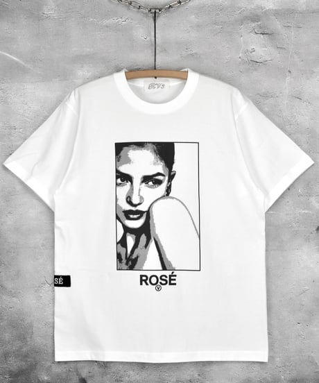 ROSÉ VINTAGE [TEE-WHITE] Girl-1