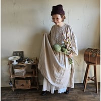 【即納】MAT WHITE アンティークスカラップレース ギャザースカート Antique scallopded race gather skirt