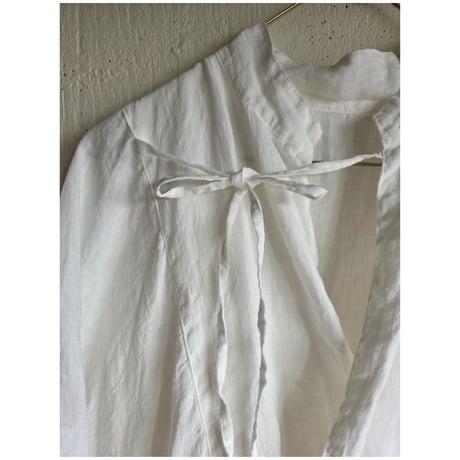 【即納】《送料無料》リネンカシュクールジャケット　Linen cachecoeur Jacket