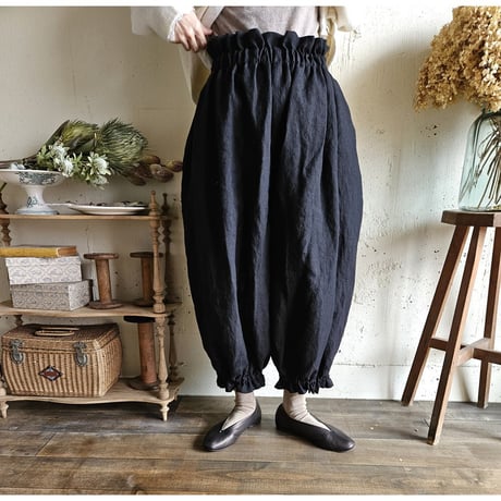 【Noir Black】ドロワーズパンツAntique doll Drawers pants