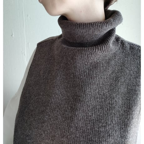 neck warmer "cape" ネックウォーマー ケープ ＨＡＵ ニットケープ ルームウエア