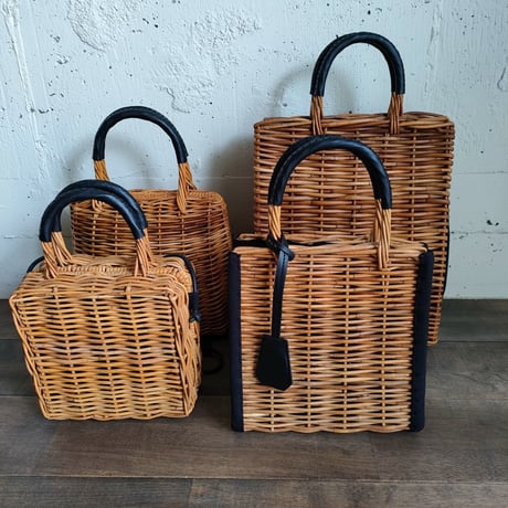 Ararog tote bag アラログトートバッグ アラログかごバッグ カゴバッグ ラタンかごバッグ