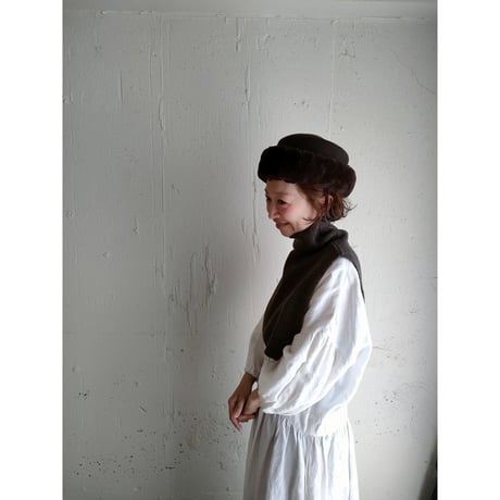 neck warmer "cape" ネックウォーマー ケープ ＨＡＵ ニットケープ ルームウエア