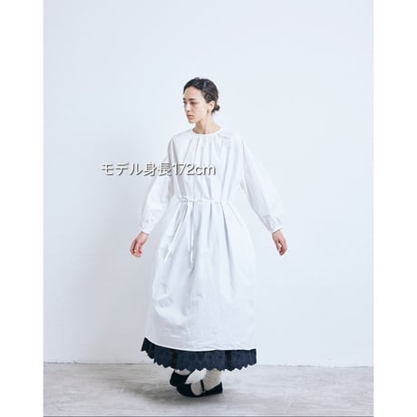 【即納】MAT WHITE アンティークスカラップレース ギャザースカート Antique scallopded race gather skirt