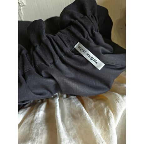【Noir Black】ドロワーズパンツAntique doll Drawers pants