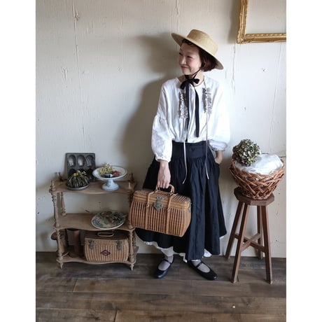 【kinari natural】ハナビラのカケラ ネックレス キナリナチュラル hanabirano kakera Necklace フレンチリネン リネンアクセサリー