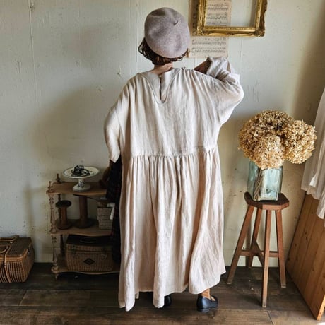 【即納】グレージュモカブラウンのバスクベレー帽　Vasque beret 《greige moca brown》