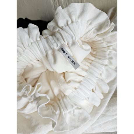 【Ecru white】アンティークドールなドロワーズパンツ Antique doll Drawers pants