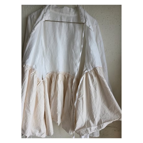 【即納】《送料無料》リネンカシュクールジャケット　Linen cachecoeur Jacket