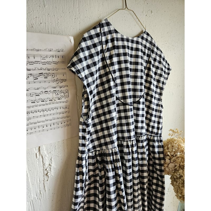 限定販売】≪送料無料≫別注 gauze × meguri megutte ギンガムチェック