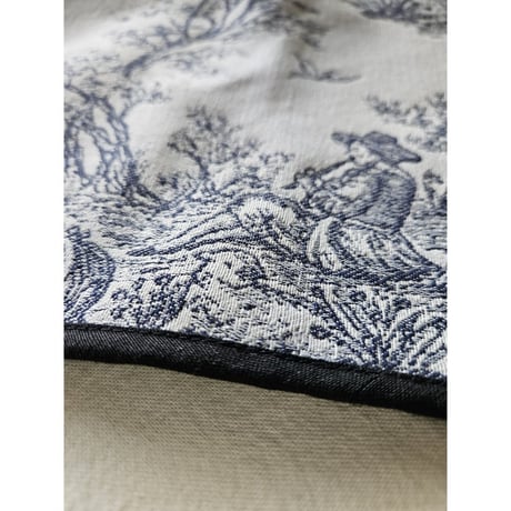 トワルドジュイ ヒミツのセーラーつけ襟 ゴブラン織り gobelin toile de jouy