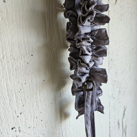 【Ash lavender】アッシュラベンダー ハナビラフリルのスマホショルダー Hanabira frill smart phone accessory