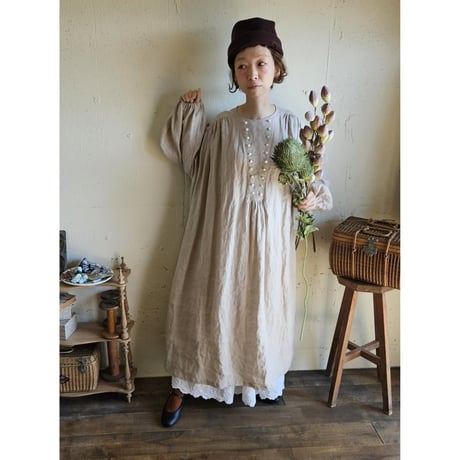 【即納】MAT WHITE アンティークスカラップレース ギャザースカート Antique scallopded race gather skirt