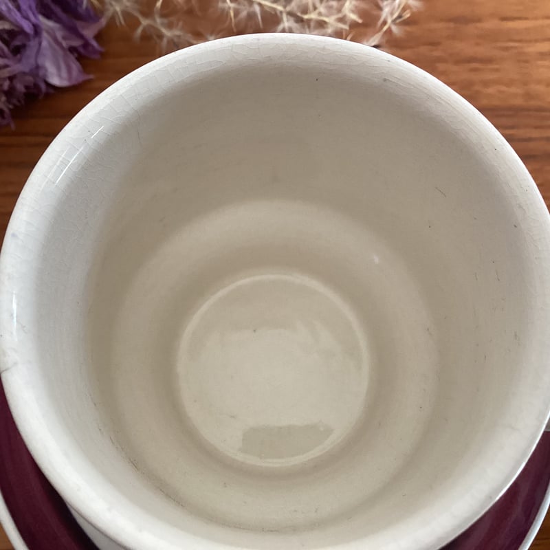 vintage Arthur Wood Handpainted Cups & Saucers/