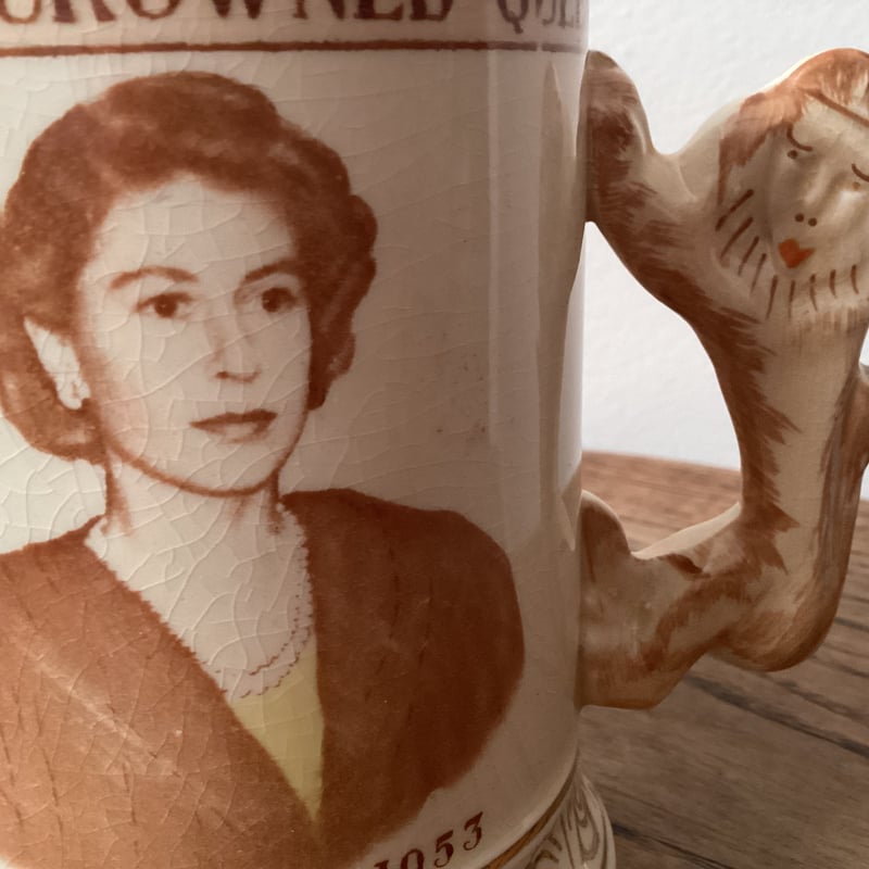1953 Vintage Queen Elizabeth ll Coronation mug