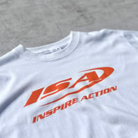 ISA インスパイア ロゴT ホワイト(WH)