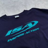 ISA インスパイア ロゴT ネイビー(NV）