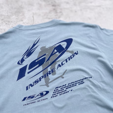 ISAスケボーライドT アシッドブルー(ACB）