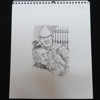 宮西計三 イラスト原画 玄武門のメロディ #7