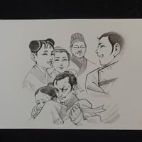 宮西計三 イラスト原画 玄武門のメロディ #16