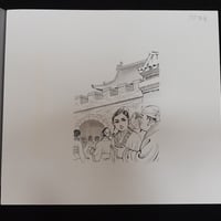 宮西計三 イラスト原画 玄武門のメロディ #10