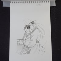 宮西計三 イラスト原画 玄武門のメロディ #18