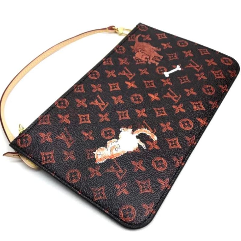LOUIS VUITTON ルイヴィトン ネヴァーフル MM キャットグラム トート