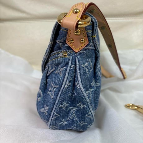 LOUIS VUITTON ルイヴィトン デニム リミックス サンセット ショルダーバッグ