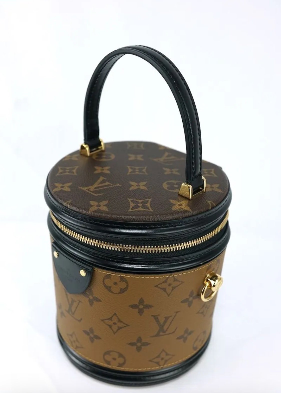 LOUIS VUITTON カンヌ　バッグ 新作LV ナノ カンヌ バッグ 黒 ドレス パーティー ヒール に♪ (Louis