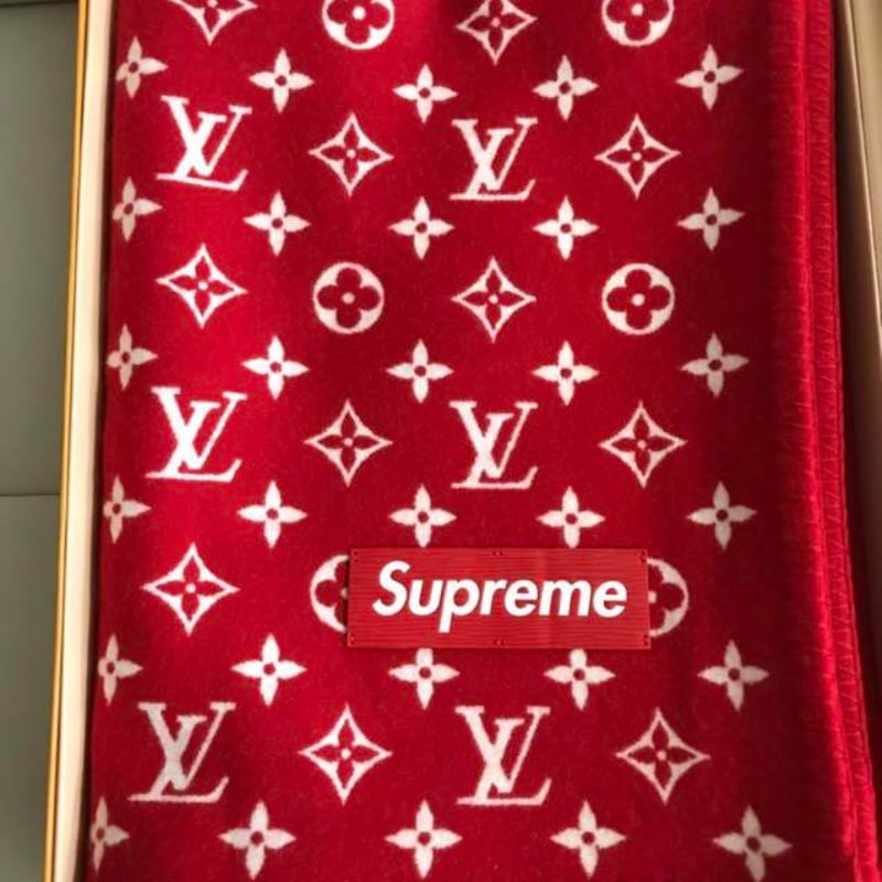 LOUIS VUITTON ルイヴィトン supreme シュプリーム ブランケット | ルイ
