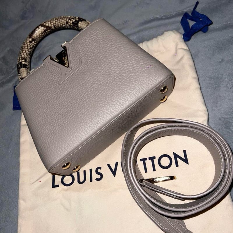 LOUIS VUITTON ルイヴィトン カプシーヌ パイソン Mini | ルイヴィトン