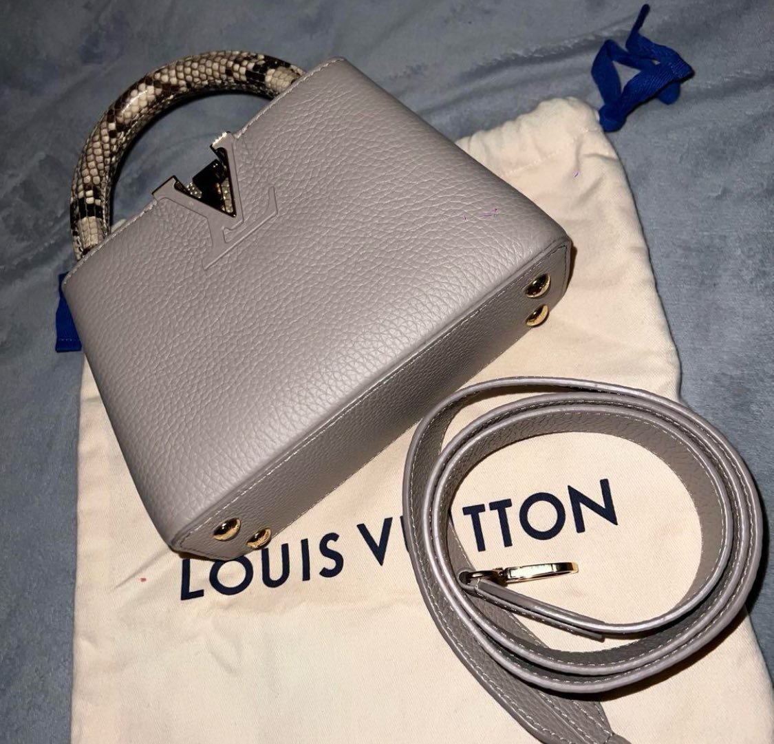 LOUIS VUITTON ルイヴィトン カプシーヌ パイソン Mini | ルイヴィトン