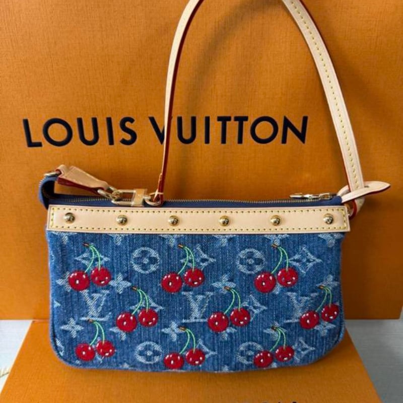 LOUIS VUITTON ルイヴィトン × TM ポシェット・アクセソワール 村上隆
