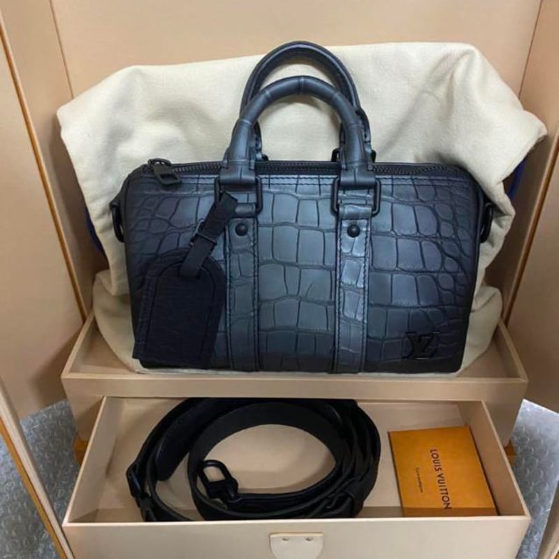 LOUIS VUITTON ルイヴィトン クロコ ボストンバッグ ショルダー | ルイ