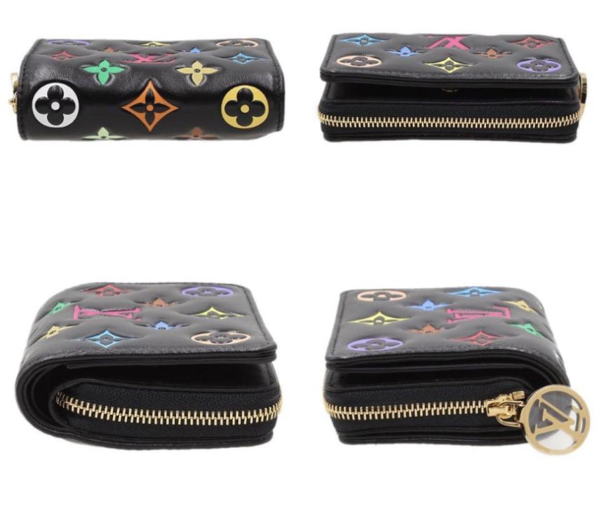 ひ　ルイヴィトン　村上隆コラボ　LV × TM ポルトフォイユ・ルー LOUIS VUITTON ルイヴィトン × TM 村上隆 ポルトフォイユルー 財布