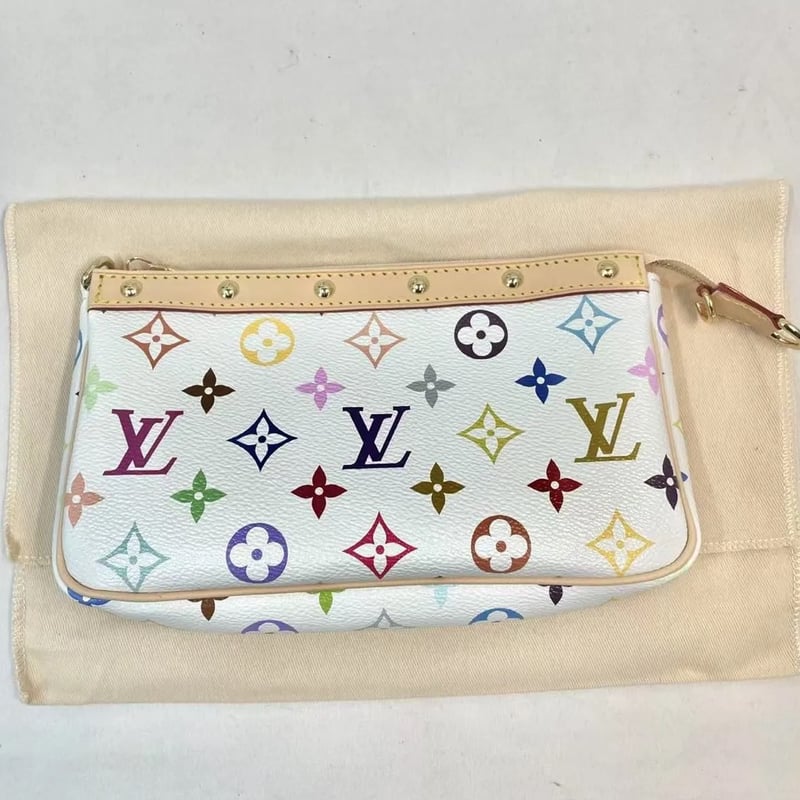 LOUIS VUITTON ルイヴィトン 村上隆 ポーチ ポシェット アクセソワール