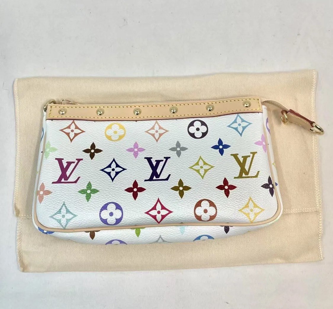 LOUIS VUITTON ルイヴィトン 村上隆 ポーチ ポシェット アクセソワール