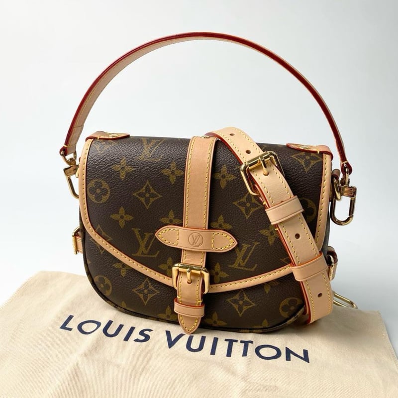 LOUIS VUITTON ルイヴィトン モノグラム ソミュールBB 2wayバッグ
