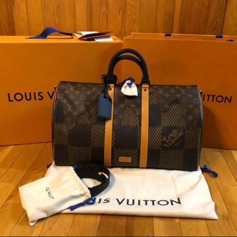 LOUIS VUITTON ルイヴィトン NIGO キーポル バンドリエール50