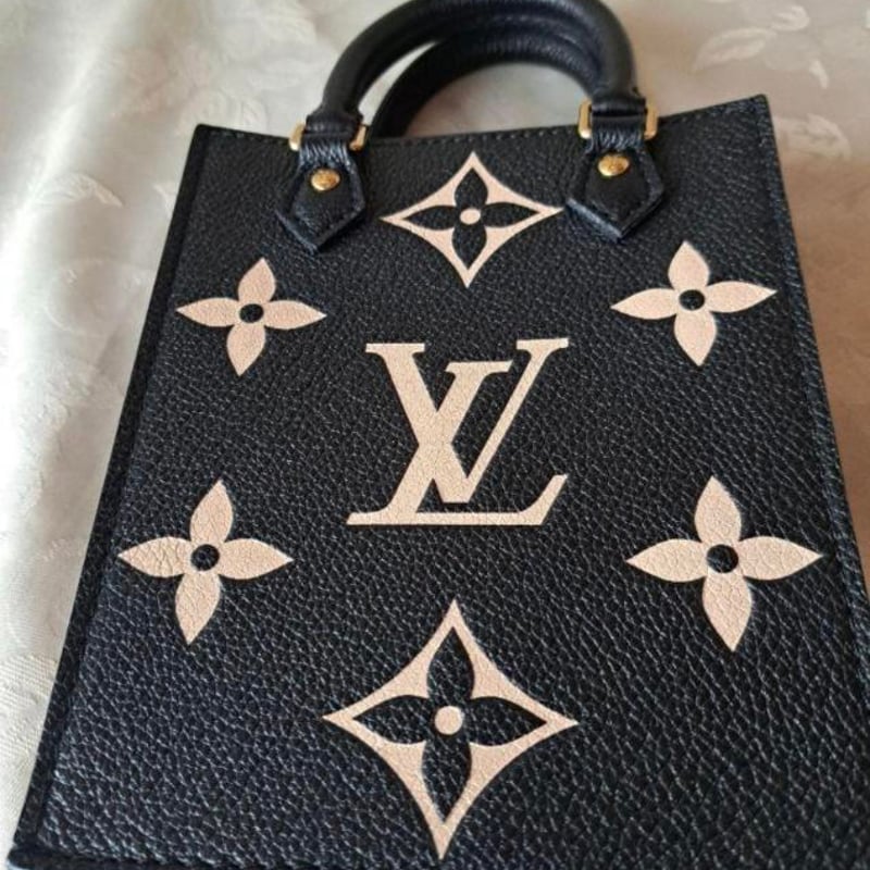 LOUIS VUITTON ルイヴィトン プティット サックプラ バイカラー アン