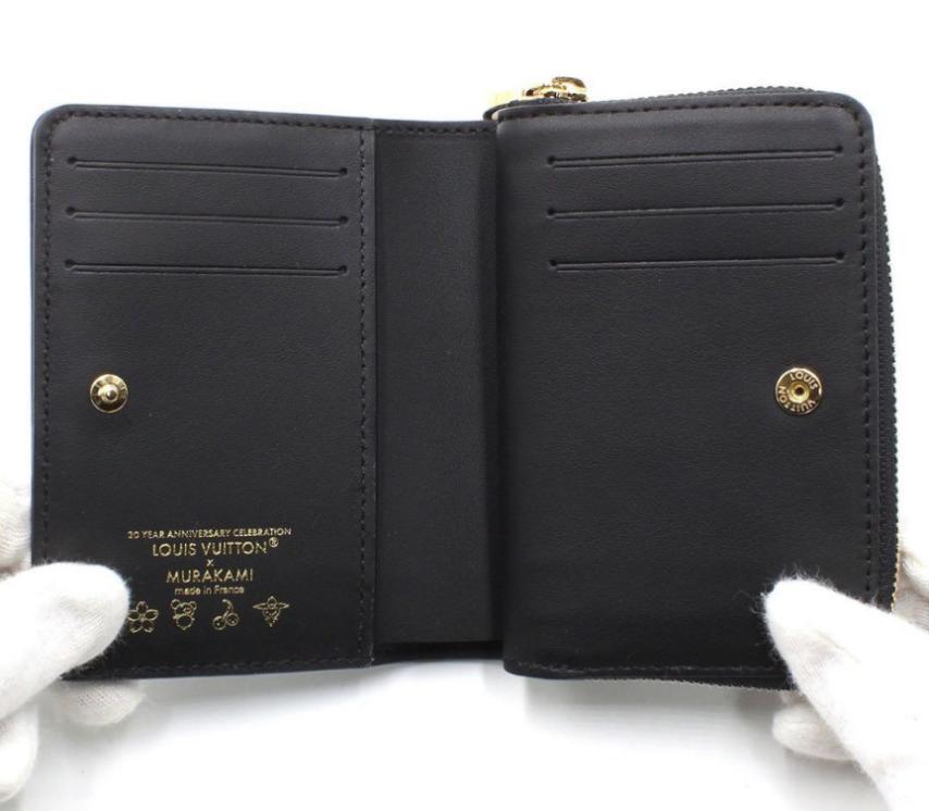 ひ　ルイヴィトン　村上隆コラボ　LV × TM ポルトフォイユ・ルー LOUIS VUITTON ルイヴィトン × TM 村上隆 ポルトフォイユルー 財布