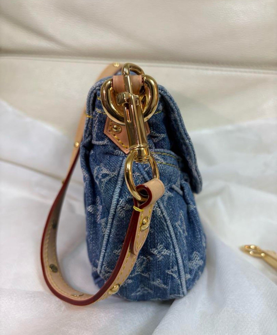 LOUIS VUITTON ルイヴィトン デニム リミックス サンセット ショルダー