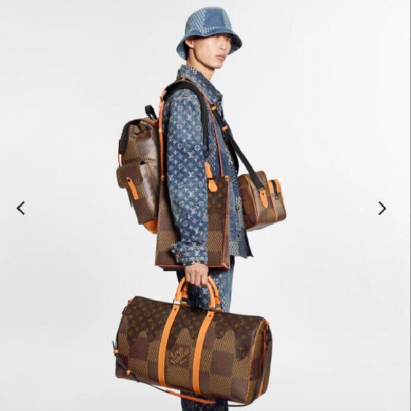 LOUIS VUITTON ルイヴィトン NIGO キーポル バンドリエール50