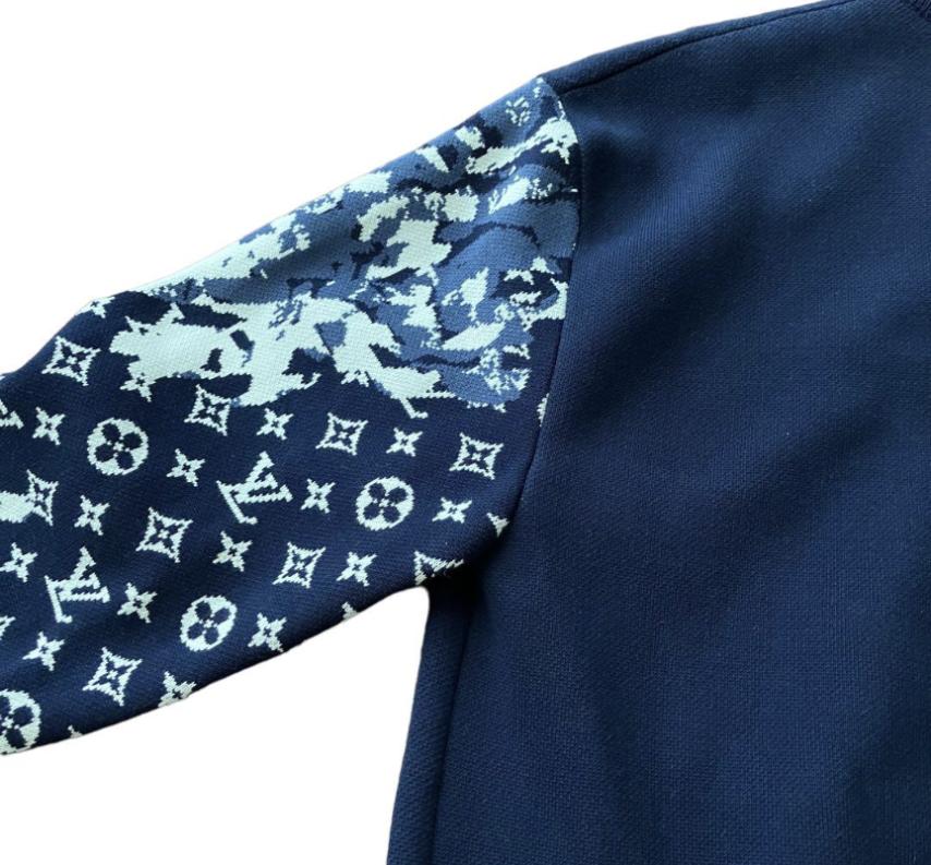 LOUIS VUITTON 20AWモノグラムチェック柄ブルゾン 52 LOUIS VUITTON(ルイヴィトン) 20AWモノグラムチェック柄ブルゾンRM202F