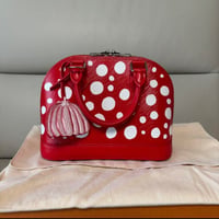 LOUIS VUITTON ルイヴィトン 草間 彌生 LV × YK ドット アルマBB