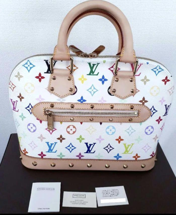 LOUIS VUITTON ルイヴィトン マルチカラー ホワイト アルマ | ルイ