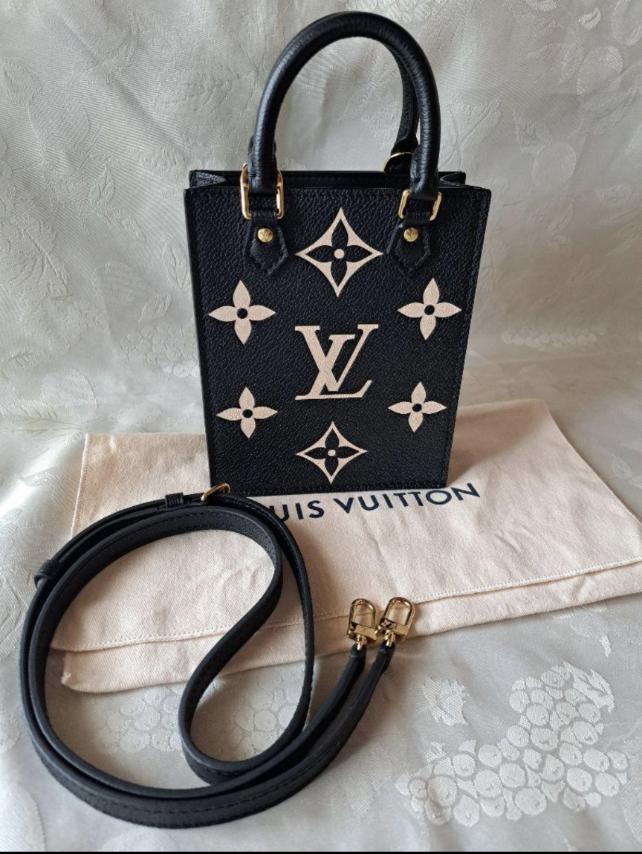 LOUIS VUITTON ルイヴィトン プティット サックプラ バイカラー アン