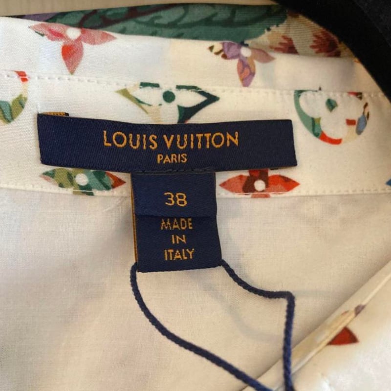 ルイヴィトン LOUIS VUITTON ヴィンテージフラワースカーフモノグラムシャツ FNTO89SS0 シャツ コメ兵｜ルイヴィトン LOUIS VUITTON ヴィンテージフラワースカーフ