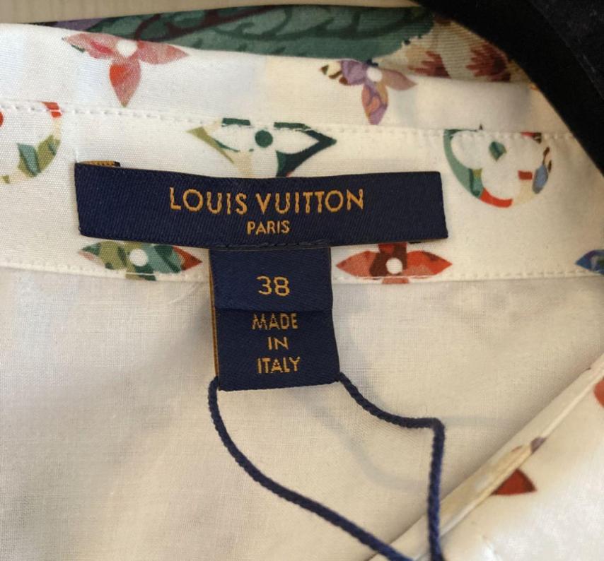 LOUIS VUITTON ルイヴィトン ヴィンテージフラワースカーフ モノグラム