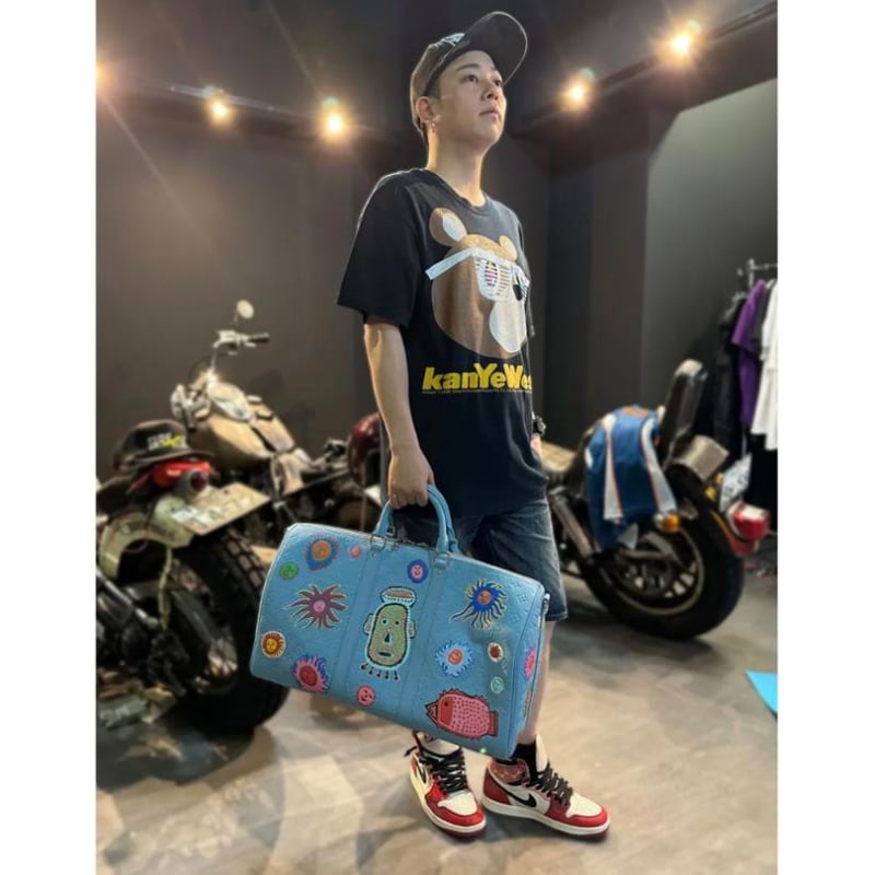 LOUIS VUITTON ルイヴィトン × 草間彌生 キーポル・バンドリエール 50